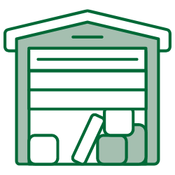 Storage Unit Cleanout Icon