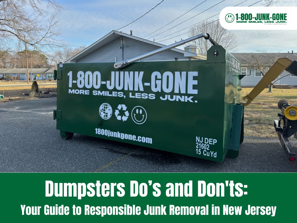 Dumpsters Do’s and Don'ts: Your Guide to Responsible Junk Removal in New Jersey