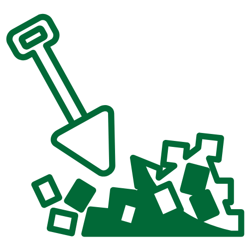 Construction Debris Removal Icon