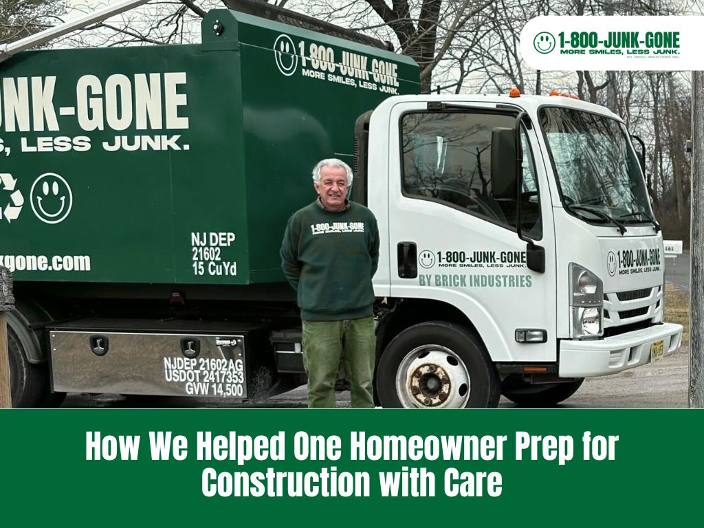 construction debris removal prep