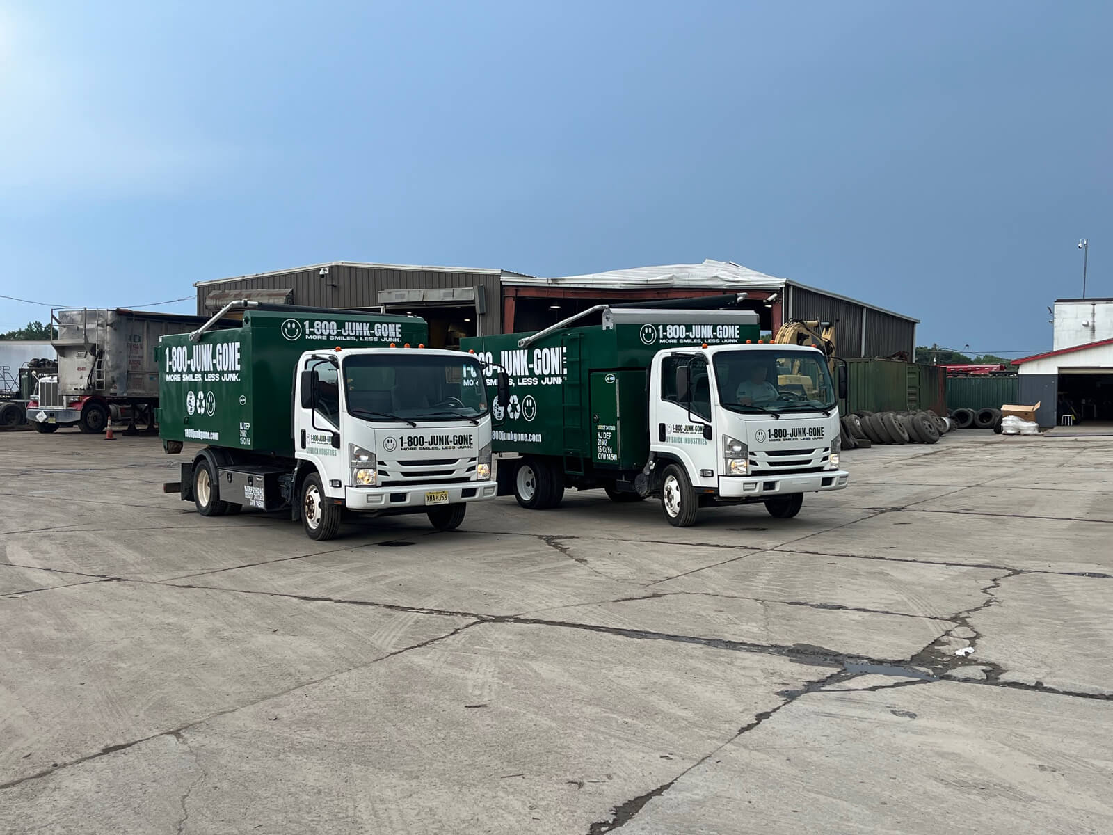 New 1-800-JUNK-GONE Trucks