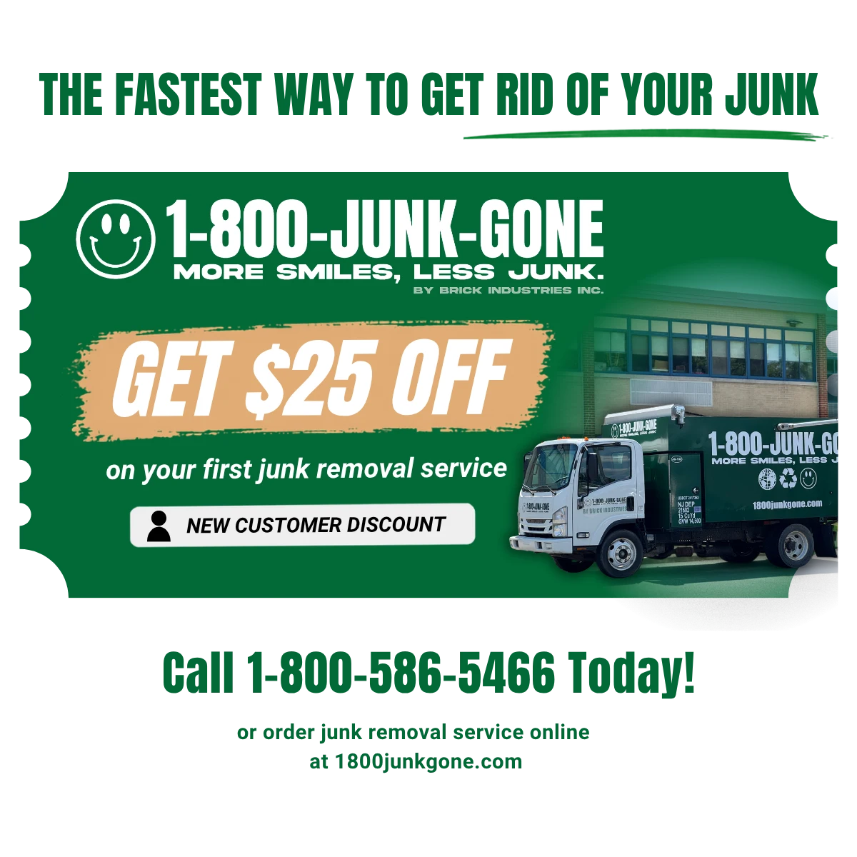 Discount coupon for new customers